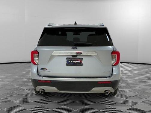 Silver 2022 Ford Explorer Limited