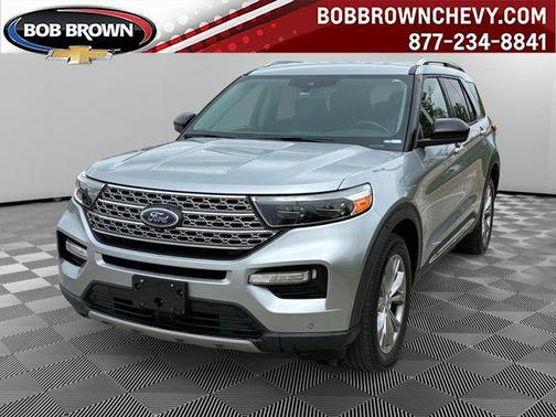 Silver 2022 Ford Explorer Limited