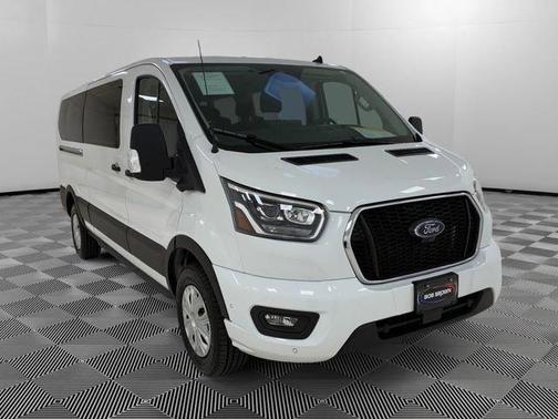 Oxford White 2023 Ford Transit-350 XLT