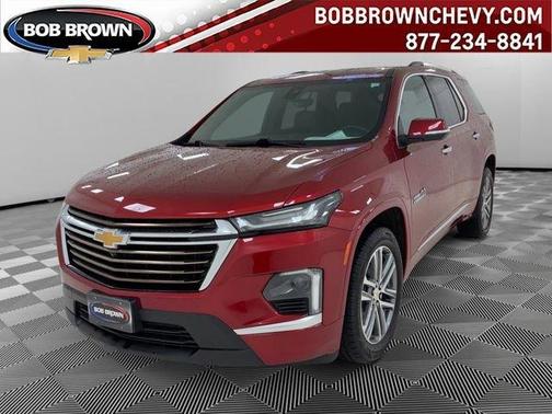 Radiant Red 2023 Chevrolet Traverse High Country