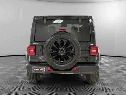Black 2025 Jeep Wrangler 4xe Sahara