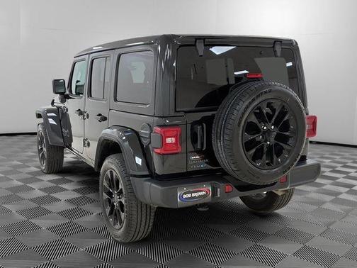 Black 2025 Jeep Wrangler 4xe Sahara