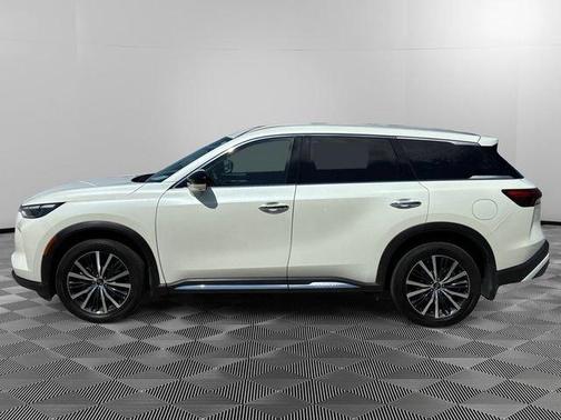Majestic White 2025 INFINITI QX60 SENSORY