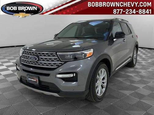 Gray 2021 Ford Explorer Limited
