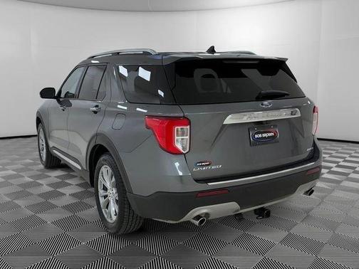 Gray 2021 Ford Explorer Limited