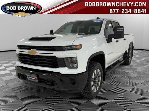 White 2026 Chevrolet Silverado 2500 Custom