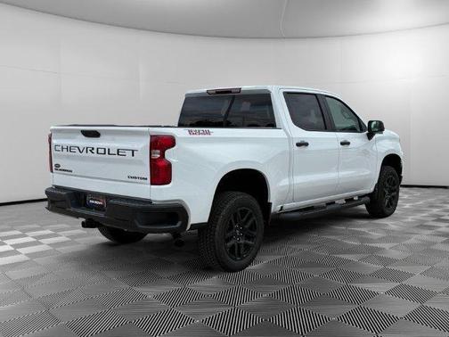White 2026 Chevrolet Silverado 1500 Custom Trail Boss