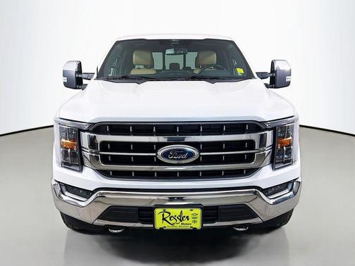 Star White Metallic Tri-Coat 2022 Ford F-150 Lariat