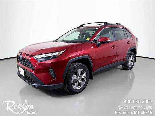 Ruby Flare Pearl 2023 Toyota RAV4 Hybrid LE