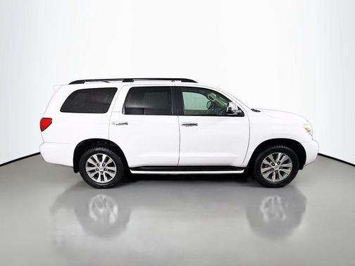 Super White 2017 Toyota Sequoia Limited