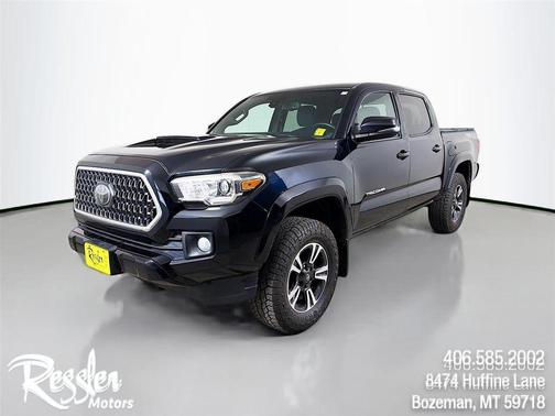 Midnight Black Metallic 2018 Toyota Tacoma TRD Sport