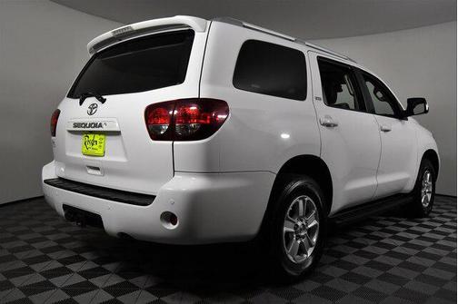 Super White 2019 Toyota Sequoia SR5
