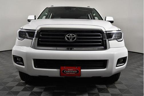 Super White 2019 Toyota Sequoia SR5