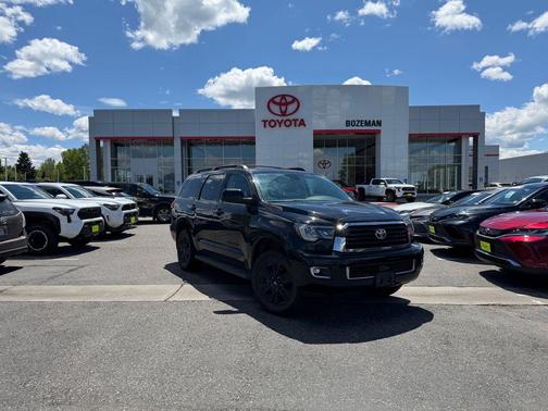Midnight Black Metallic 2019 Toyota Sequoia TRD Sport