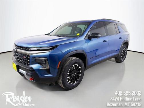 Lakeshore Blue Metallic 2024 Chevrolet Traverse AWD Z71