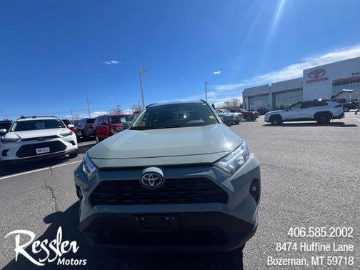 Lunar Rock 2023 Toyota RAV4 Hybrid XLE Premium