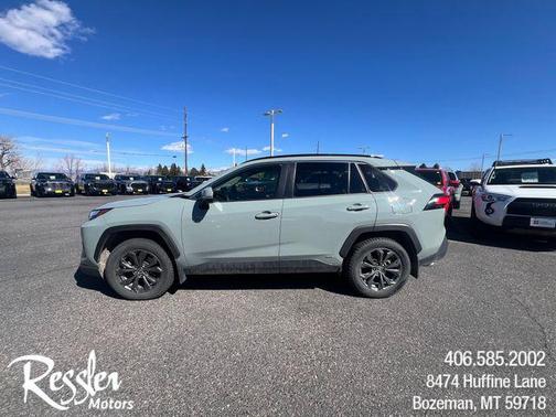 Lunar Rock 2023 Toyota RAV4 Hybrid XLE Premium