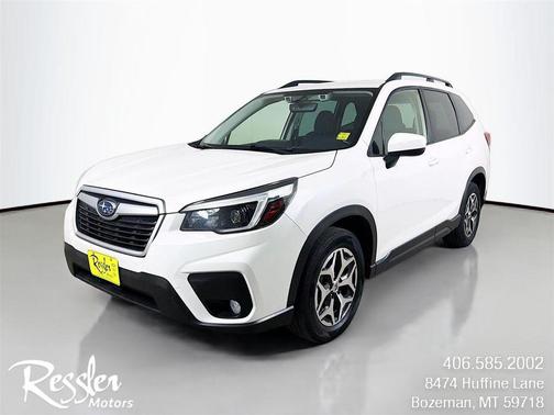 Crystal White Pearl 2021 Subaru Forester Premium