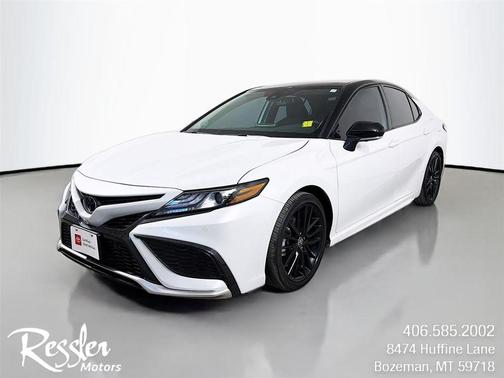 Midnight Black Metallic 2023 Toyota Camry XSE