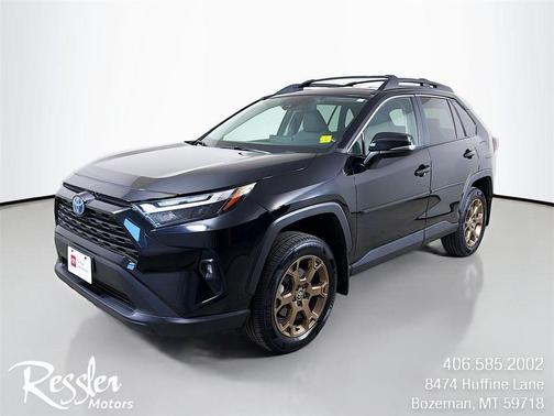 Midnight Black Metallic 2024 Toyota RAV4 Hybrid Woodland Edition