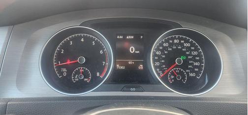 Black 2016 Volkswagen Golf SportWagen TSI SE 4-Door
