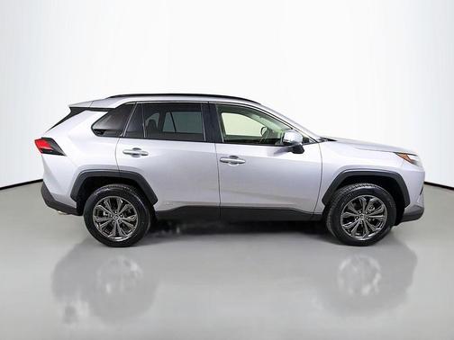 Silver Sky Metallic 2025 Toyota RAV4 Hybrid XLE Premium