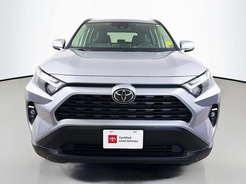 Silver Sky Metallic 2025 Toyota RAV4 Hybrid XLE Premium