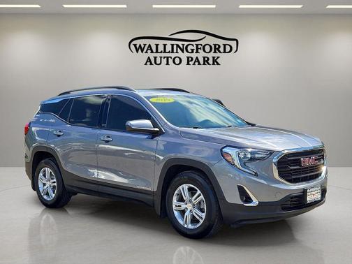 Satin Steel Metallic 2019 GMC Terrain SLE
