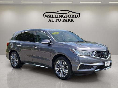 Gray 2017 Acura MDX 3.5L w/Technology Package