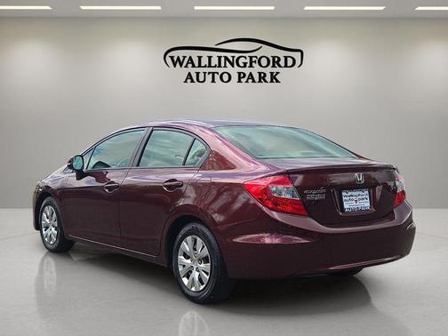 Red 2012 Honda Civic LX