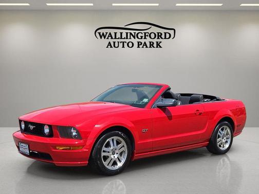 Red 2005 Ford Mustang GT