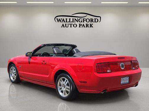 Red 2005 Ford Mustang GT