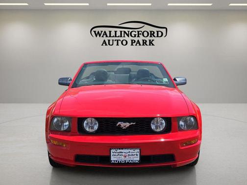 Red 2005 Ford Mustang GT