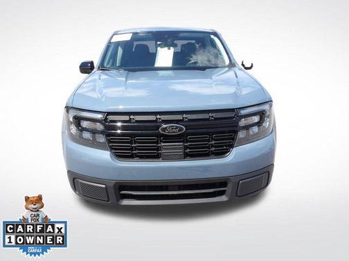 Azure Gray Metallic Tri-Coat 2024 Ford Maverick Lariat