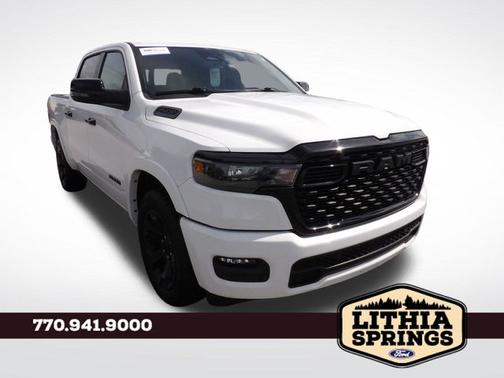 Bright White Clearcoat 2025 RAM 1500 Big Horn/Lone Star