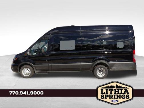Agate Black Metallic 2026 Ford Transit-350 XLT