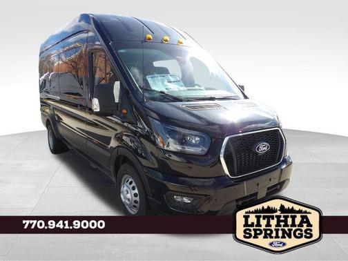 Agate Black Metallic 2026 Ford Transit-350 XLT
