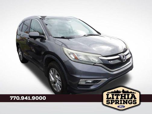 Gray 2016 Honda CR-V EX-L