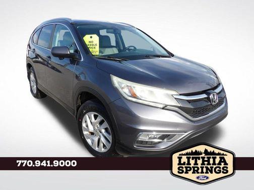 Gray 2016 Honda CR-V EX-L