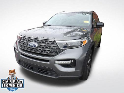 Carbonized Gray Metallic 2023 Ford Explorer XLT
