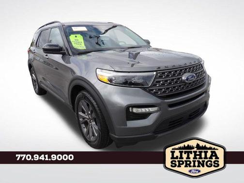 Carbonized Gray Metallic 2023 Ford Explorer XLT
