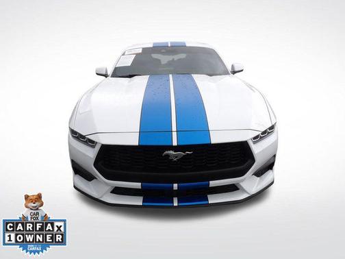 Oxford White 2024 Ford Mustang EcoBoost Premium