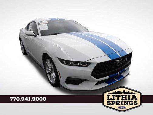 Oxford White 2024 Ford Mustang EcoBoost Premium