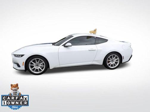 Oxford White 2024 Ford Mustang EcoBoost Premium