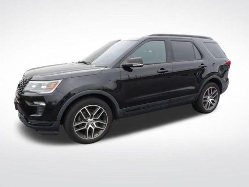Agate Black Metallic 2019 Ford Explorer Sport