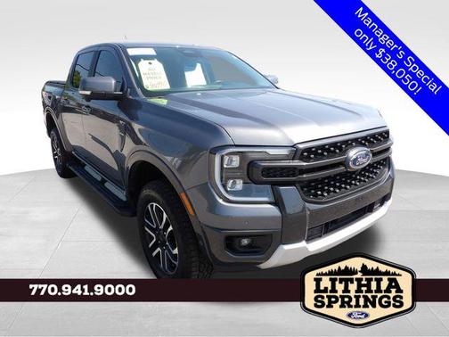 Gray Metallic 2024 Ford Ranger Lariat