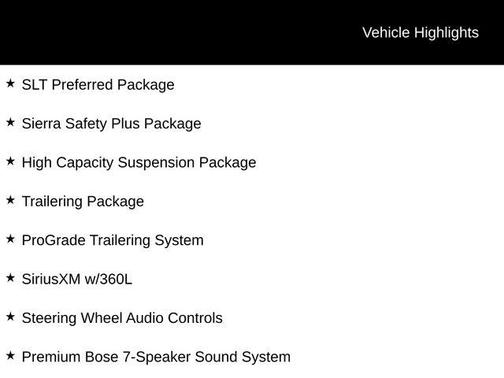 Summit White 2023 GMC Sierra 1500 SLT