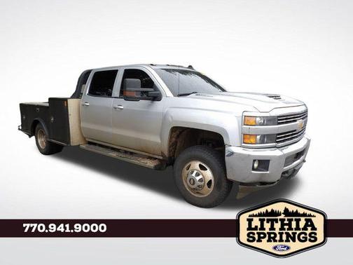 Silver Ice Metallic 2018 Chevrolet Silverado 3500 LT