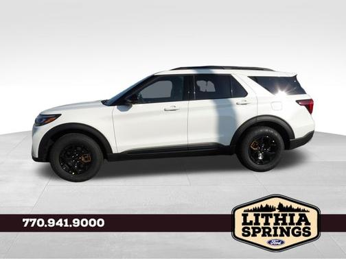 White Metallic 2026 Ford Explorer Tremor