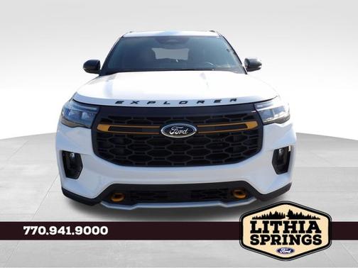 White Metallic 2026 Ford Explorer Tremor